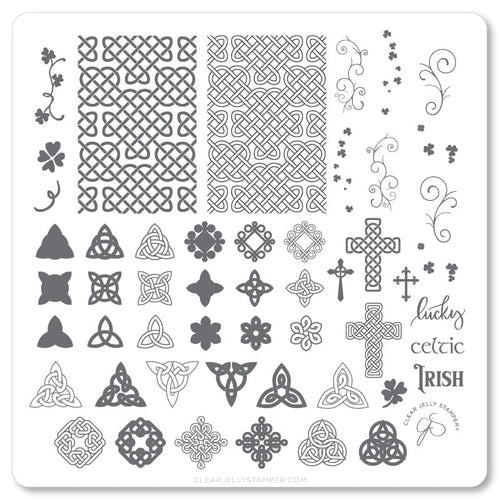 CJS-H-49 Celtic Charm - Ongles Elaine Lemay 
