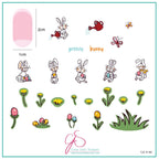 CJS-H-66 Groovy Bunny - Ongles Elaine Lemay 