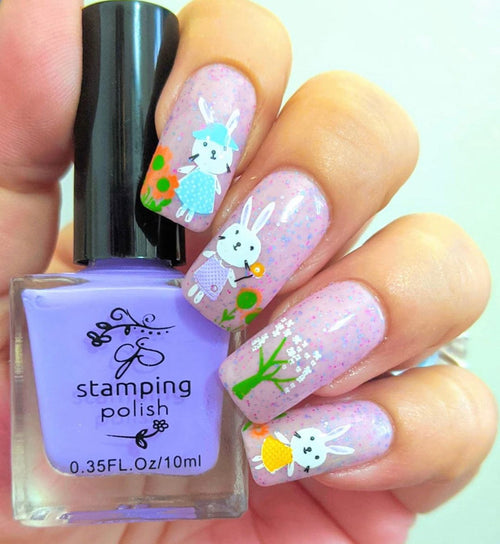 CJS-H-16 Hop into Spring - Ongles Elaine Lemay 