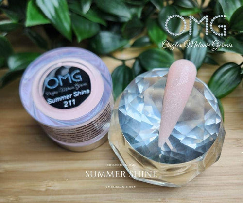 OMG Summer Shine #211 - Ongles Elaine Lemay 
