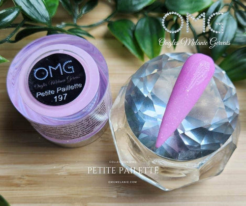 OMG Petite Paillettes #197 - Ongles Elaine Lemay 