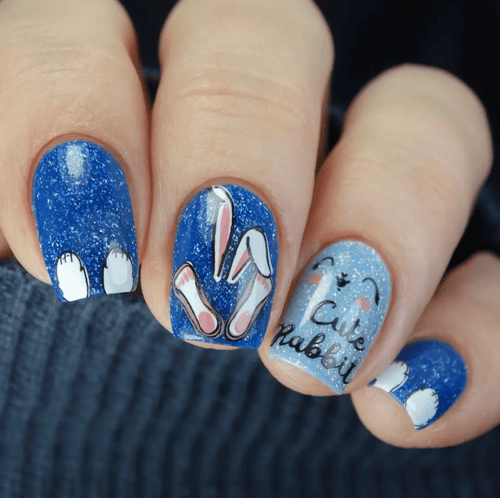 CJS-H-53 Bunny Bits - Ongles Elaine Lemay 
