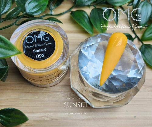 OMG Sunset #092 - Ongles Elaine Lemay 