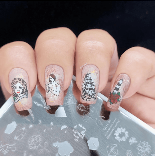 CJS-LC-86 Tattoo - Ongles Elaine Lemay 
