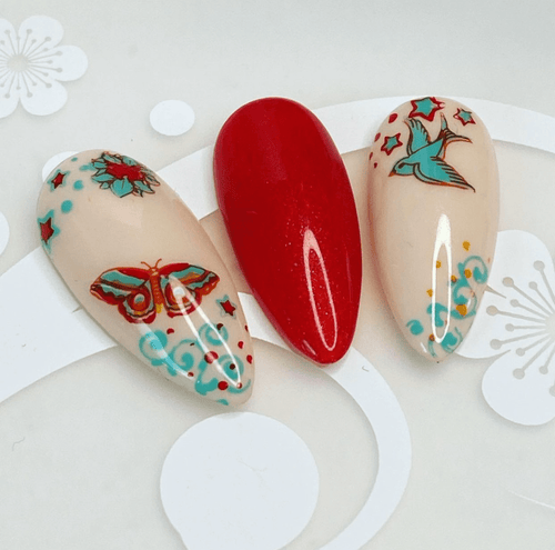 CJS-LC-86 Tattoo - Ongles Elaine Lemay 