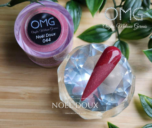 OMG Noël Doux #044 - Ongles Elaine Lemay 