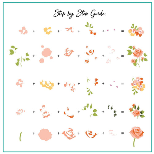 CJS-279 Floral Blossom 1 - Ongles Elaine Lemay 