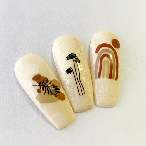 CJS-229 Desert Boho - Ongles Elaine Lemay 