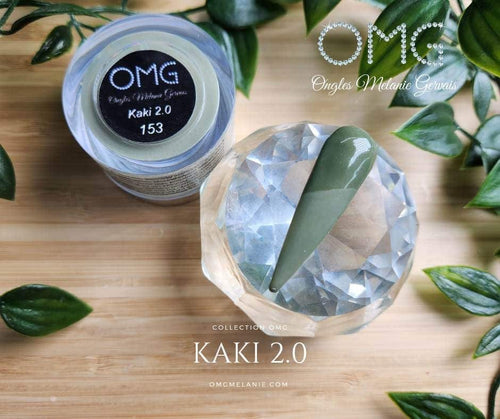 OMG Kaki 2.0 #153 - Ongles Elaine Lemay 