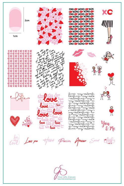 CJS-V-24 All you Need is Love - Ongles Elaine Lemay 
