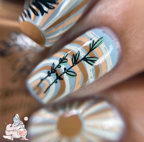 CJS-229 Desert Boho - Ongles Elaine Lemay 
