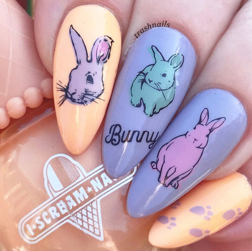 CJS-H-33 Honey Bunny - Ongles Elaine Lemay 