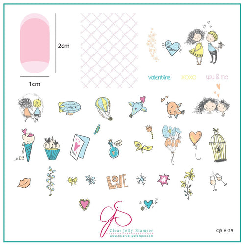 CJS-V-29 Be Mine - Ongles Elaine Lemay 