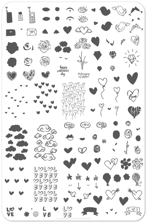 CJS-V-03 Never Ending LoVe - Ongles Elaine Lemay 