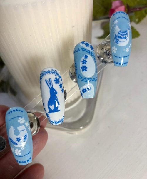 CJS-H-30 Enchanted Easter - Ongles Elaine Lemay 