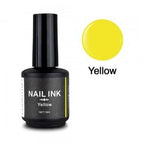 Nail ink Christrio jaune - Ongles Elaine Lemay