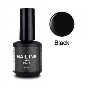 Nail ink Christrio noir - Ongles Elaine Lemay