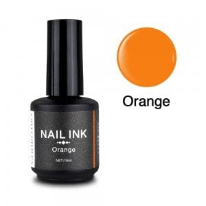 Nail ink Christrio orange - Ongles Elaine Lemay