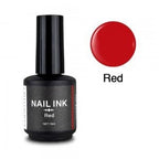 Nail ink Christrio rouge - Ongles Elaine Lemay