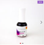 Nail ink metallic Christrio Rose Rouge - Ongles Elaine Lemay