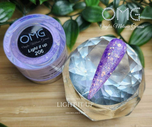 OMG Light It Up 206 - Ongles Elaine Lemay