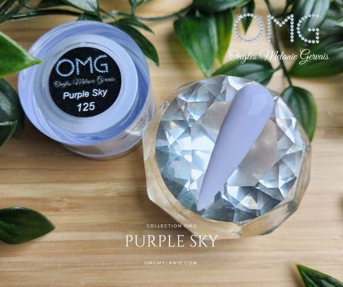 OMG Purple Sky 125 - Ongles Elaine Lemay
