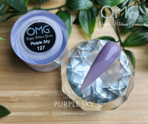 OMG Purple Sky 127 - Ongles Elaine Lemay