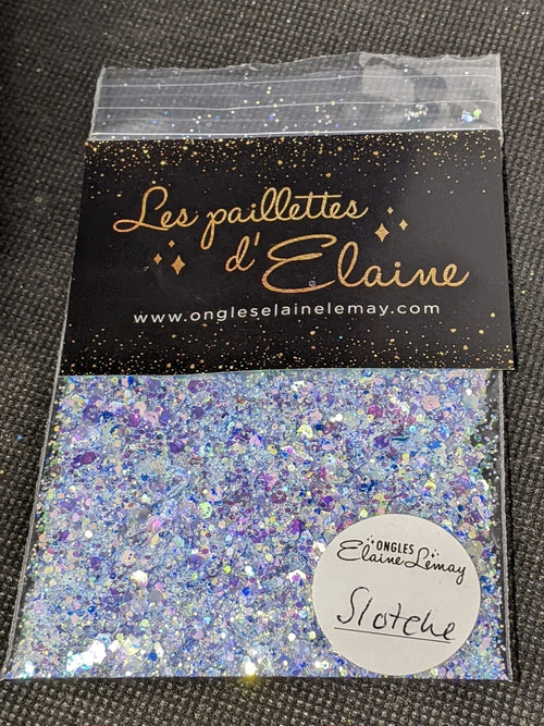 Paillettes Collection La Pastel Slotche - Ongles Elaine Lemay