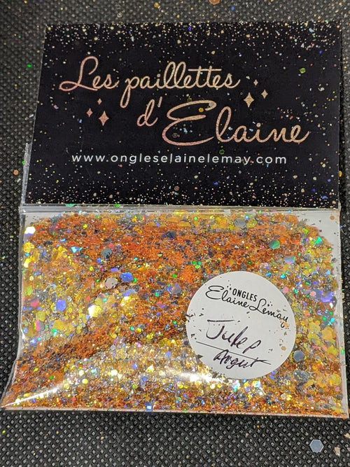 Paillettes Collection L'Éclatante Julep Argent - Ongles Elaine Lemay