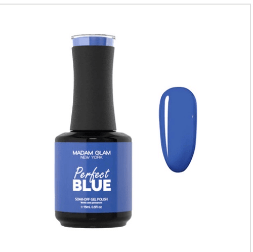 Perfect Blue - Ongles Elaine Lemay