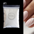 Poudre effet sucre - Ongles Elaine Lemay