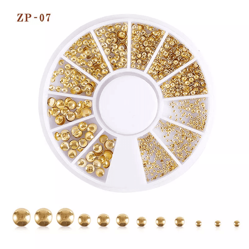 Roulette bijoux or - Ongles Elaine Lemay