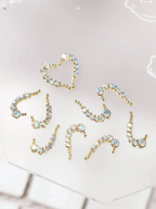 Strass or et AB (paquet de 10) - Ongles Elaine Lemay