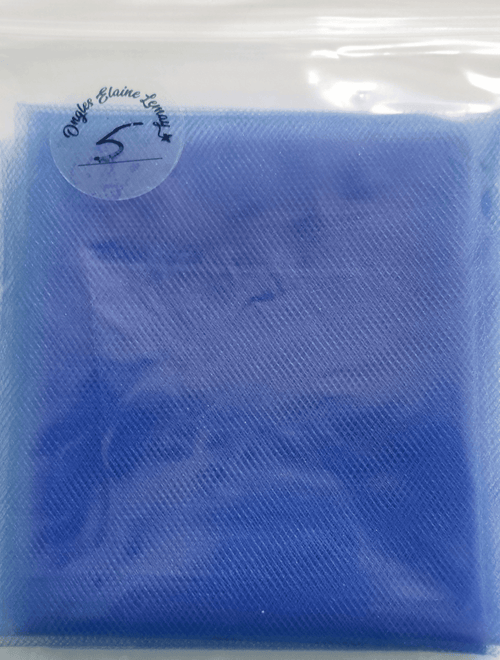 Tulle petit carreaux - Ongles Elaine Lemay