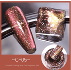 Vernis gel cat eye FLOWING 05 - Ongles Elaine Lemay