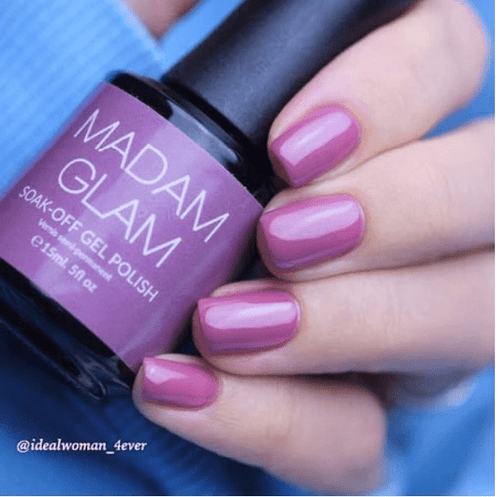 Vintage Pink - Ongles Elaine Lemay